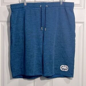 Ecko Unlimited Men’s Blue/Black Heathered Shorts - Size 2XL
